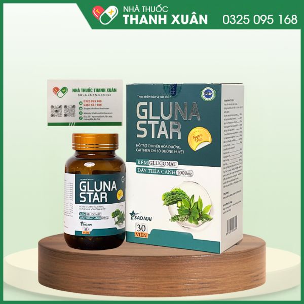 Gluna Star - Hỗ trợ chuyển hóa đường, cải thiện chỉ số đường huyết